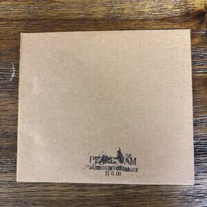 PEARL JAM • Nurnberg, Germany 11/6/00 (US 2CD, 2000) Good Condition